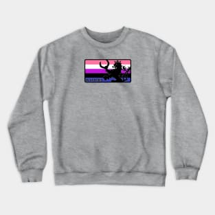 An Tir Pride - Genderfluid - Oblong Crewneck Sweatshirt